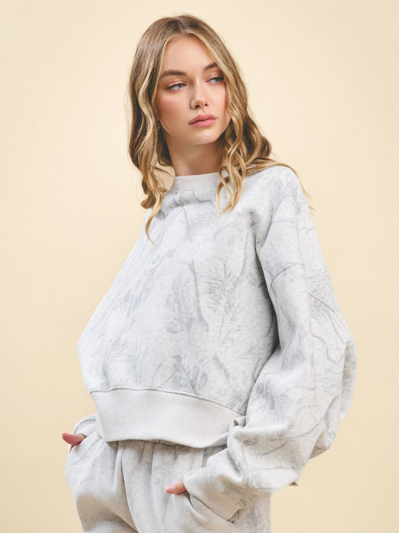 Winter Camo Sweatshirt
