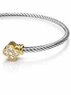 Golden Bloom Cable Bracelet