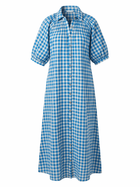 Blue Bay Gingham Oasis Dress