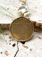 Lord’s Prayer Vintage Necklace