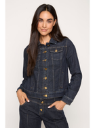 Margot Gold Button Denim Jacket