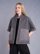 Quilted Pocket Short-Sleeve Jacket