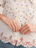 Meadow Collar Embroidered Blouse