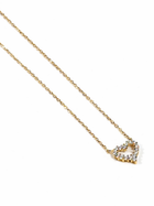 Golden Halo Heart Necklace