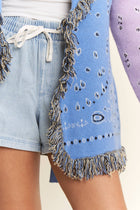 Pastel Prairie Fringe Cardigan