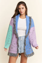 Pastel Prairie Fringe Cardigan