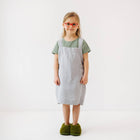 Kids Linen Pinafore Apron in Various Colors