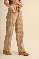 Harvest Stripe Wide-Leg Pants