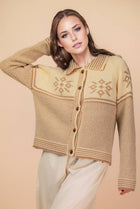 Nordic Snowflake Cardigan Jacket