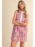 Picnic Madras Patchwork Dress