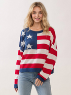 Stars & Stripes Lightweight Knit Sweater