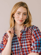 Cabernet Gingham Oasis Dress