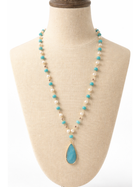 Coastal Drift Pendant Necklace