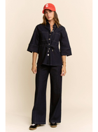 Midtown Denim Cinched Set