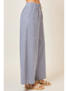 Seaside Stroll Striped Wide-Leg Pants