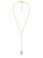 Coastal Drop Lariat Necklace