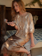Cambridge Argyle Cape Cardigan