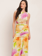 Island Petal Ruched Dress