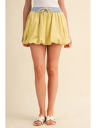 Bubble Hem Mini Skort