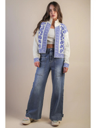 Nordic Charm Zip Cardigan