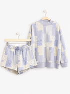 Quilted Patchwork Sweatshirt