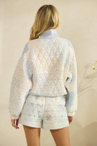 Bluebell Quilted Pullover