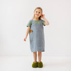 Kids Linen Pinafore Apron in Various Colors