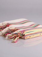 Handwoven Cotton Turkish Rainbow Blanket