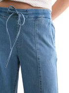 Seaside Chambray Wide-Leg Pants