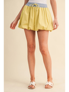 Bubble Hem Mini Skort