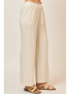 Sands of Summer Linen Drawstring Pants