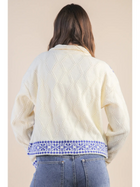 Nordic Charm Zip Cardigan