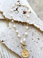 Queen Bee Pearl Necklace