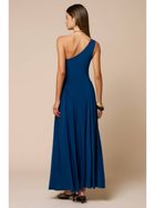 Midnight One-Shoulder Maxi Dress