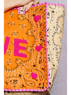LOVE Bandana Quilted Tote Bag