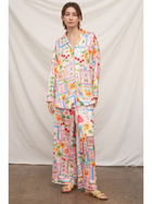 Tropical Amalfi Drawstring Pajama Pants