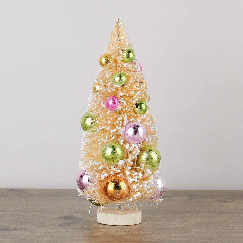 9" Frosted  Christmas Trees