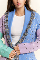 Pastel Prairie Fringe Cardigan