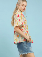 Garden Glow Button-Up Blouse
