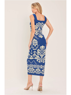 Santorini Soirée Midi Dress