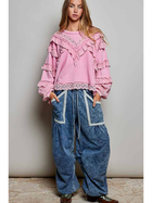 Rosie Ruffle Sweatshirt