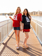 All-Star Lace USA Top