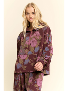 Marlowe Floral Half-Zip Set