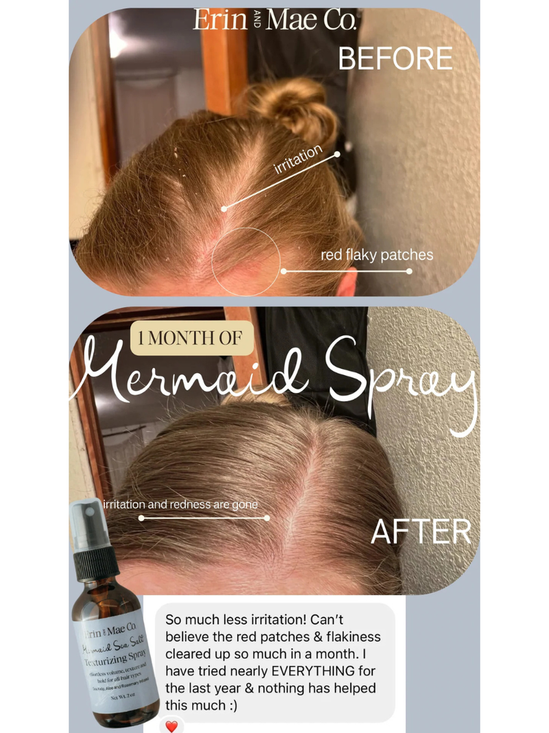 Mermaid Texturizing Sea Salt Spray: Boost Growth, Texture and Softness
