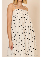 Paris Polka Dot Midi Dress