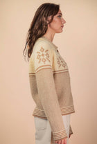 Nordic Snowflake Cardigan Jacket