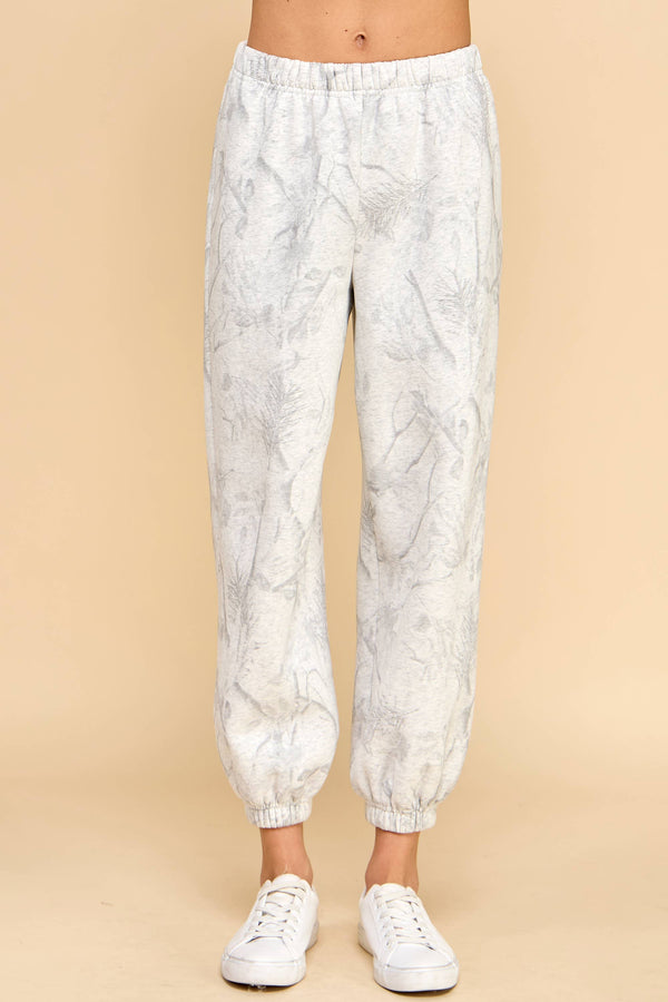 Winter Camo Jogger Sweatpants