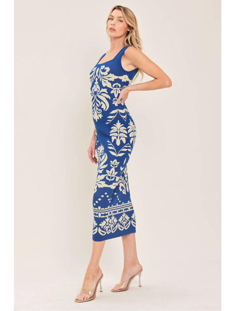santorini one shoulder floral midi dress ASTR The Label Santorini One Shoulder Midi Dress