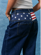 Stars & Stripes Wide Leg Jeans