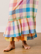 Rainbow Plaid Vienna Sarong